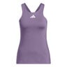 Y Tank-Top Damen-Lila,Weiß