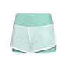 Efia Tech (2in1) Shorts Damen-Mint,Wei&szlig;