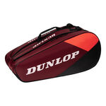 Dunlop Dunlop Performance CX Club Schlägertasche 10er-Schwarz,Rot