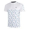 Performance Tennis Ball T-Shirt Herren-Wei&szlig;