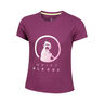 Baseline Logo T-Shirt M&auml;dchen-Berry,Pink