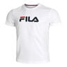 Logo T-Shirt Herren-Weiß,Dunkelblau
