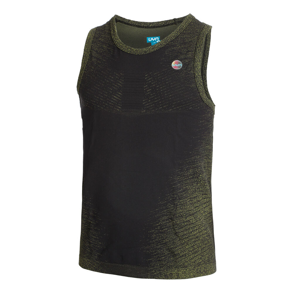 UYN Exceleration OW Sleeveless Laufshirt Herren - Schwarz, Grün