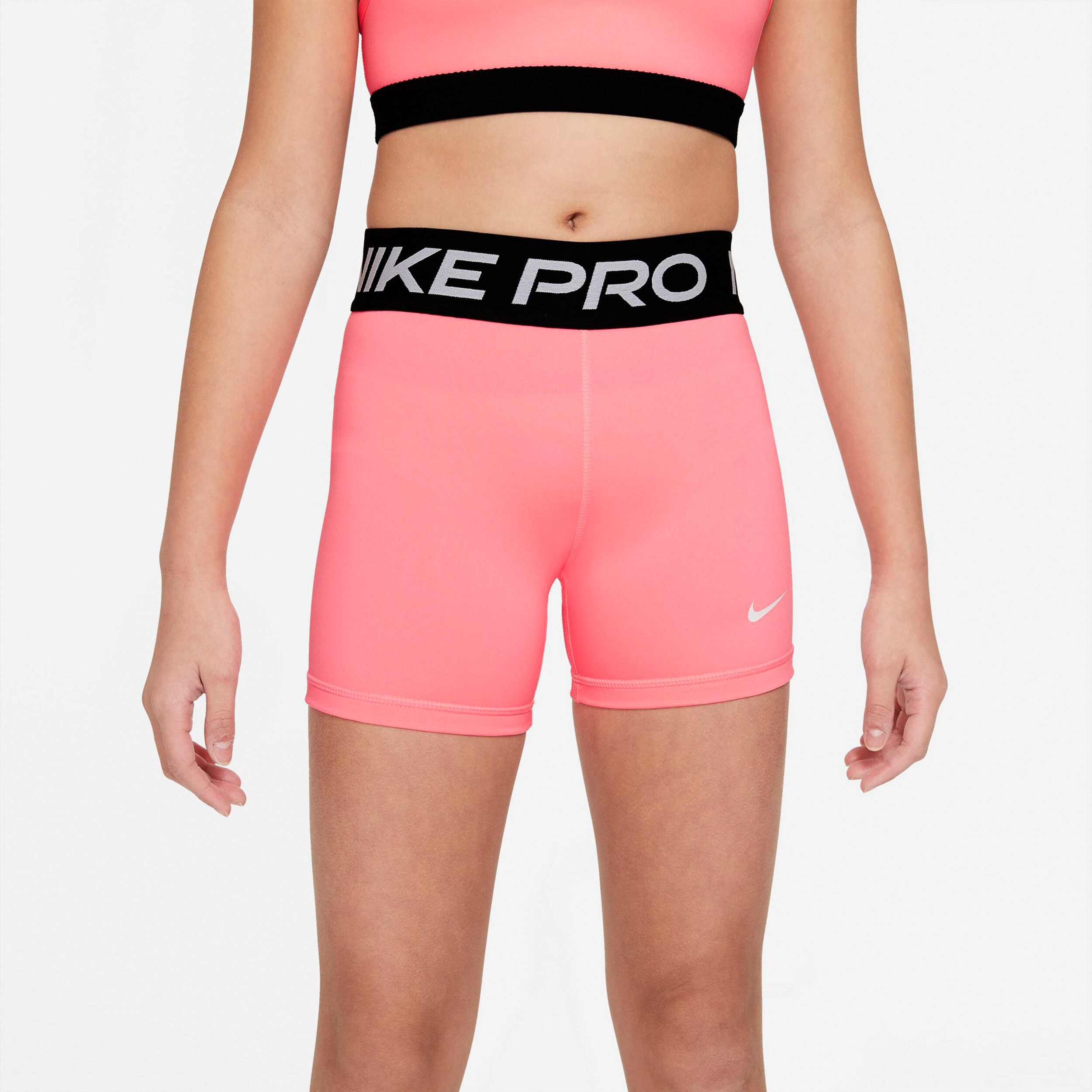 Nike Pro Shorts Madchen Pink WeiB online kaufen Tennis Point CH