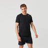 Athletic T-Shirt Herren-Schwarz