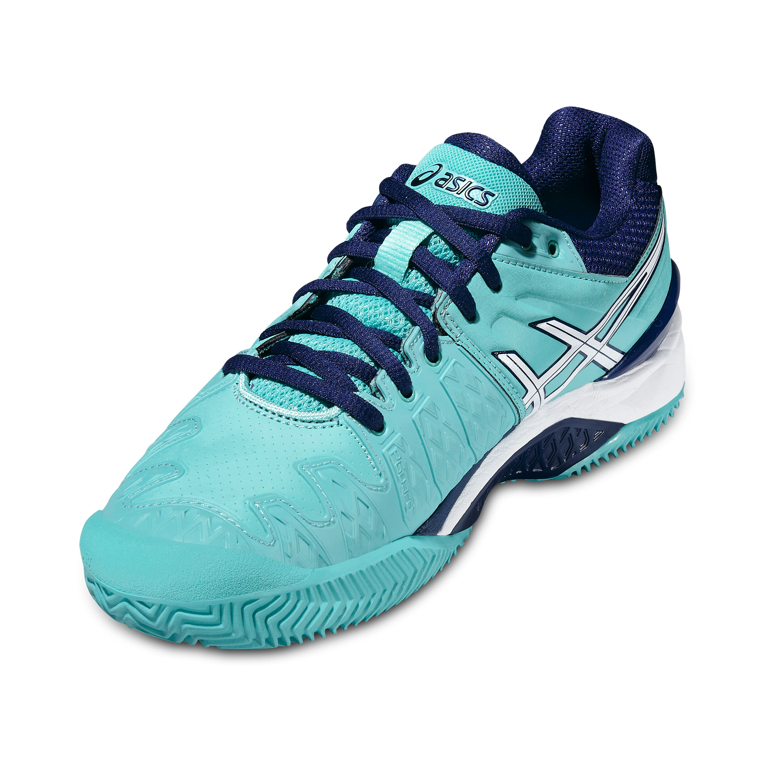 ASICS Gel Resolution 6 Clay Sandplatzschuh Damen Hellblau WeiB online kaufen Tennis Point CH