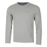 Nike Bekleidung Nike Dri-Fit Miler Dri-Fit Miler UV Laufshirt Herren-Dunkelgrau