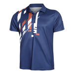 Quiet Please Bekleidung Quiet Please Tournament Polo Herren - dunkelblau, mehrfarbig