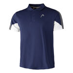 HEAD Bekleidung HEAD Club 22 Tech Polo Herren-Dunkelblau,Wei&szlig;