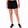 Metarun Split Laufshorts Damen-schwarz