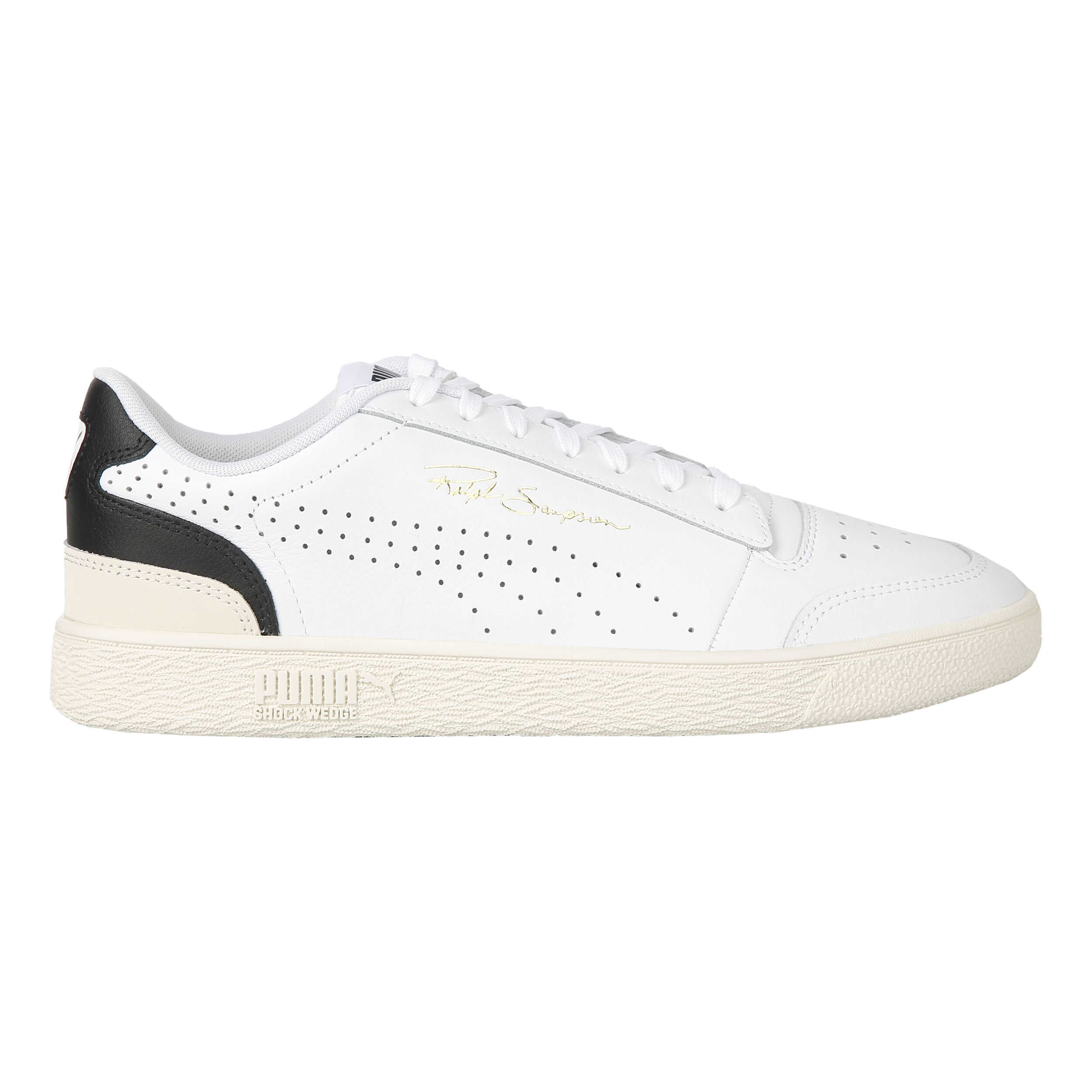 Puma Ralph Sampson Performance Soft Sneaker Herren WeiB Schwarz online kaufen Tennis Point CH