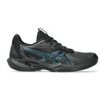 ASICS Tennisschuhe ASICS Solution Speed FF 3 Night Energy Allcourtschuh Damen-Schwarz,Blau