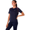 Road Laufshirt Damen-dunkelblau