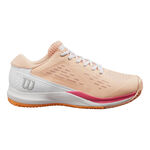 Wilson Tennisschuhe Wilson Rush Pro ACE CLY Sandplatzschuh Damen-Apricot,Wei&szlig;