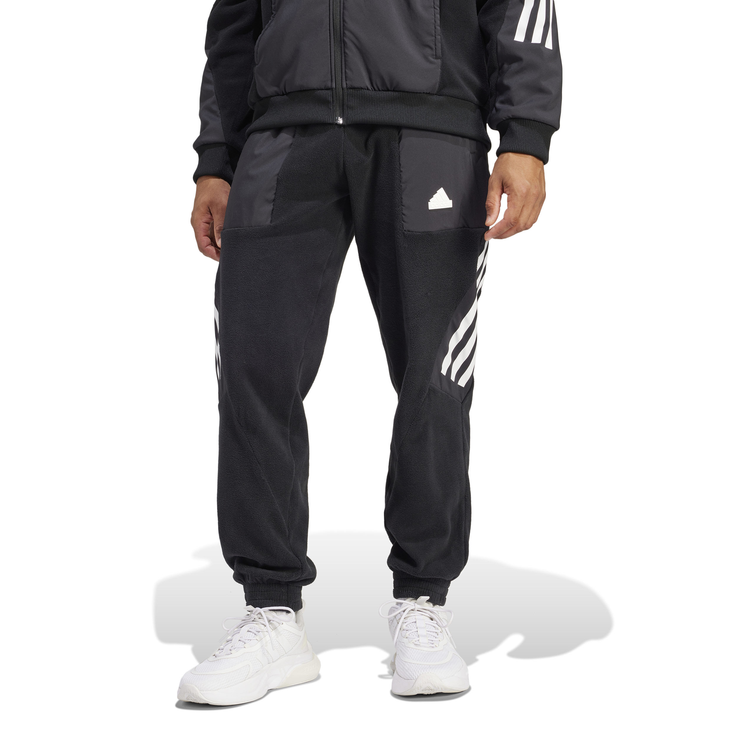 adidas Future Icon 3 Stripes Trainingshose Herren Schwarz WeiB online kaufen Tennis Point CH