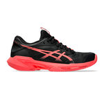 ASICS Sandplatzschuh ASICS Solution Speed FF 4 Clay Sandplatzschuh Damen-schwarz, neonpink