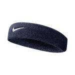 Nike Bekleidung Nike Swoosh Classic Haarband Unisex - dunkelblau, wei&szlig;