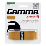 Gamma Basisgriffbänder Gamma Leather 1er Pack-Braun