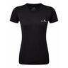 Core Laufshirt Damen-Schwarz,Wei&szlig;