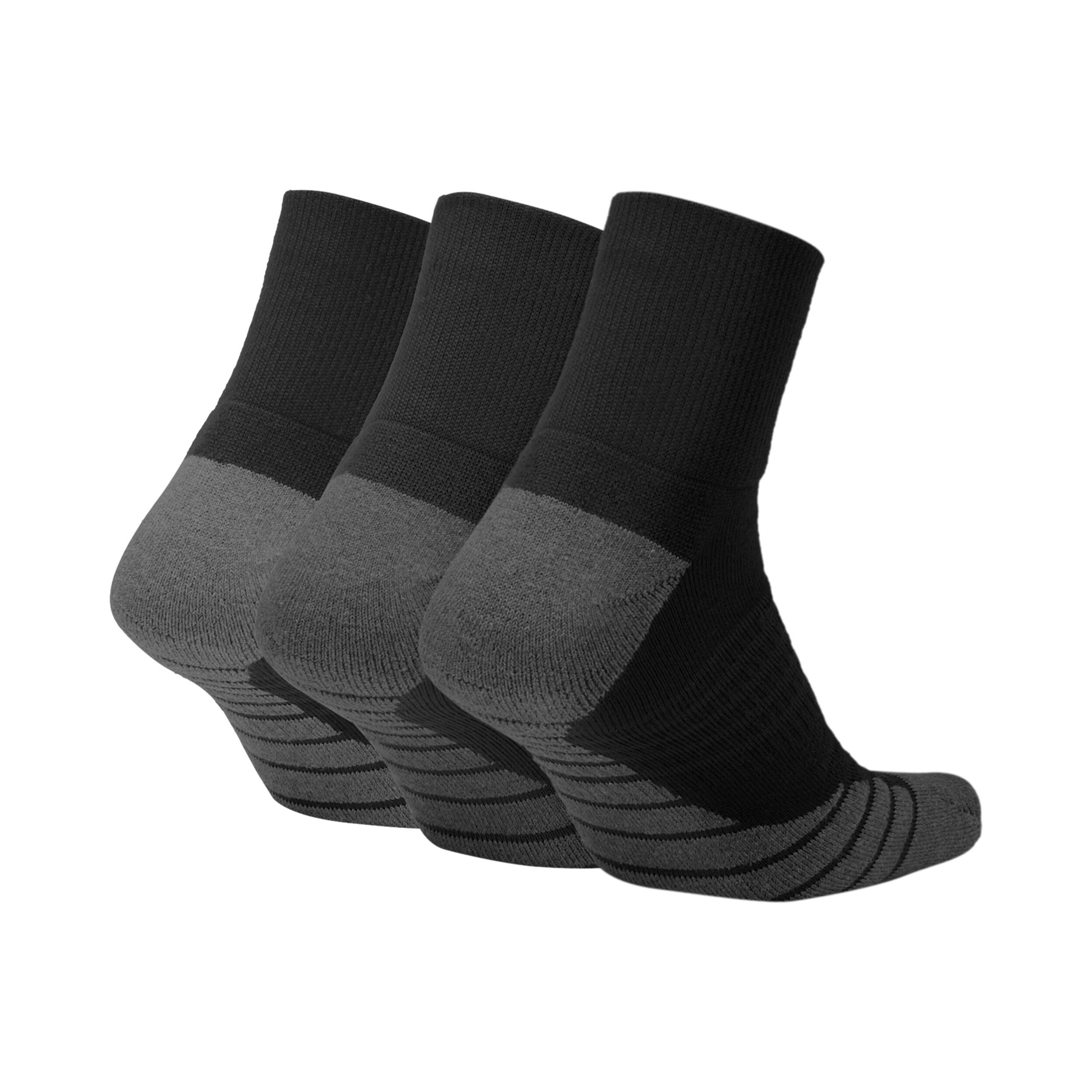 Nike Dry Cushion Quarter Sportsocken 3er Pack Schwarz Anthrazit online kaufen Tennis Point CH