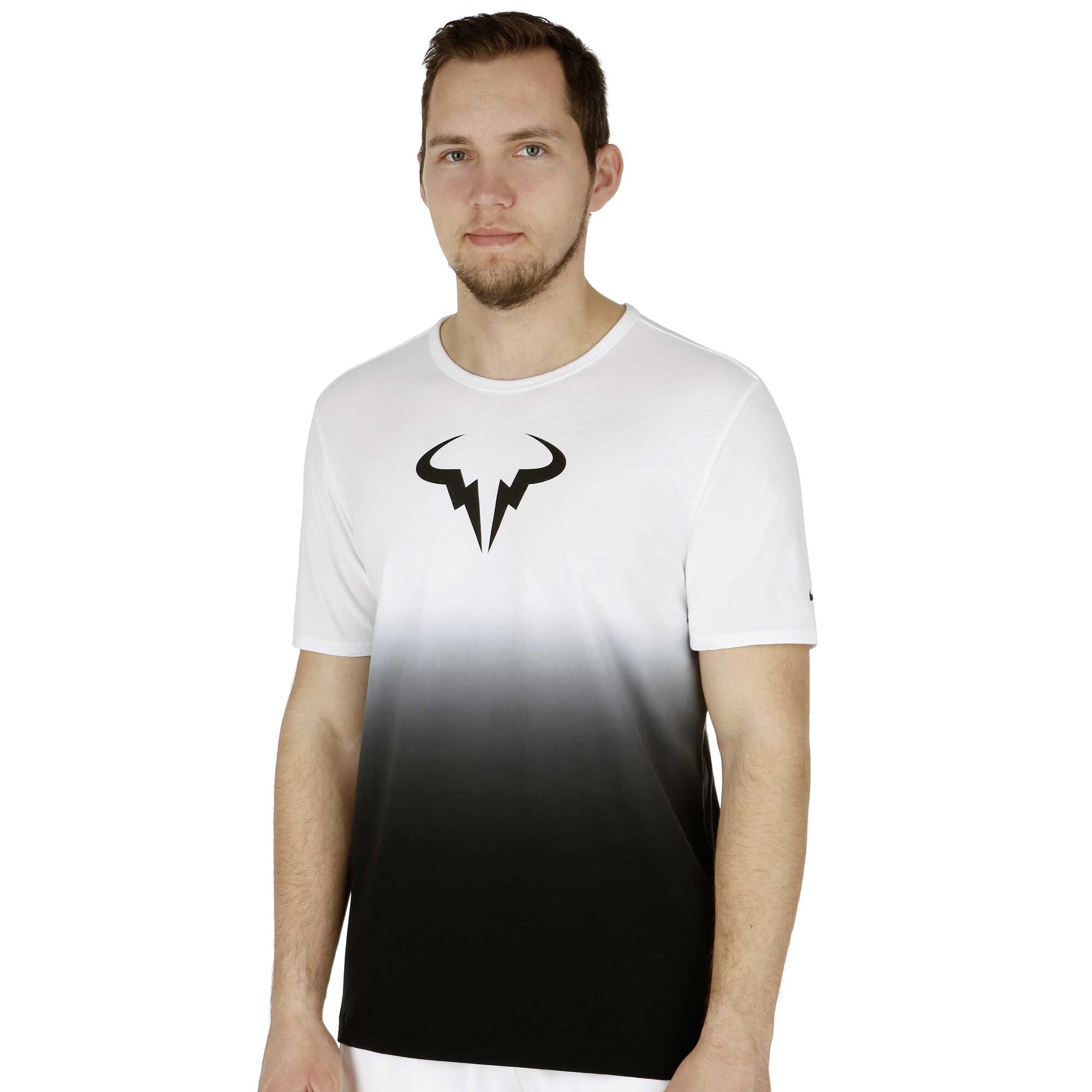 Nike Rafael Nadal T-Shirt Herren - Schwarz, Weiß online ...