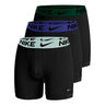 Essential Micro Boxer Short 3er Pack Herren - schwarz, mint