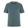 Pro Trail Wool Laufshirt Herren-Blaugrau