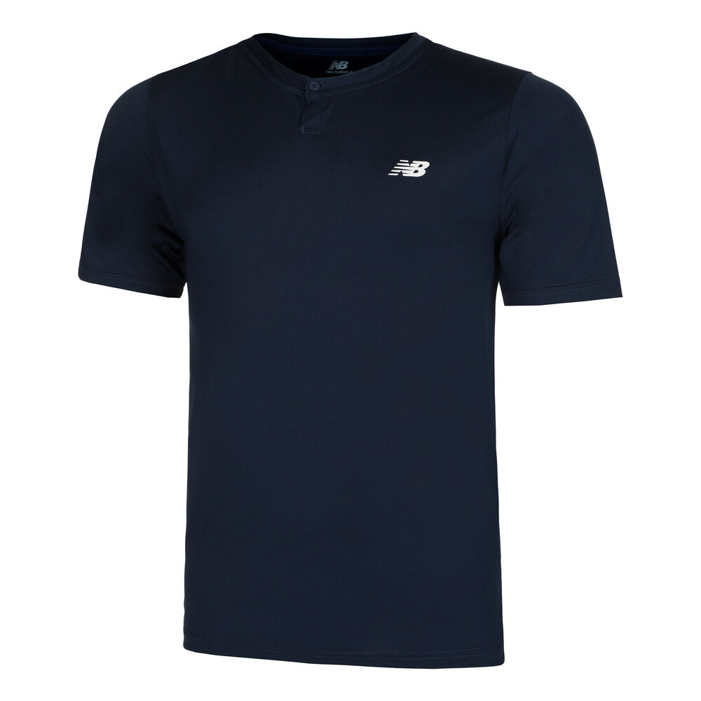 New Balance Tournament T-Shirt Herren - Dunkelblau