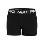 Nike Bekleidung Nike Pro 3in Ballshorts Damen-Schwarz,Wei&szlig;