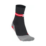 Falke Bekleidung Falke RU5 Laufsocken Herren-Schwarz,Rot