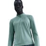 Pacer Half-Zip Laufshirt Herren - t&uuml;rkis, silber