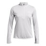 Tech Half-Zip Twist Longsleeve Damen-Grau