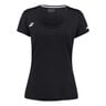 Play Cap Sleeve T-Shirt Damen-Schwarz
