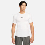 Nike Bekleidung Nike Dri-Fit Pro Tight Fitness T-Shirt Herren-Wei&szlig;,Schwarz