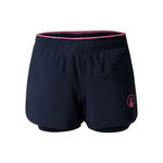 Quiet Please Bekleidung Quiet Please Point 2in1 Shorts Mädchen - dunkelblau, pink