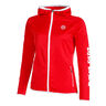 Inga Tech Trainingsjacke Damen-Rot,Weiß