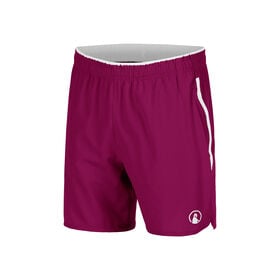 Bild von Drop 7in Shorts Herren-berry, wei&szlig;