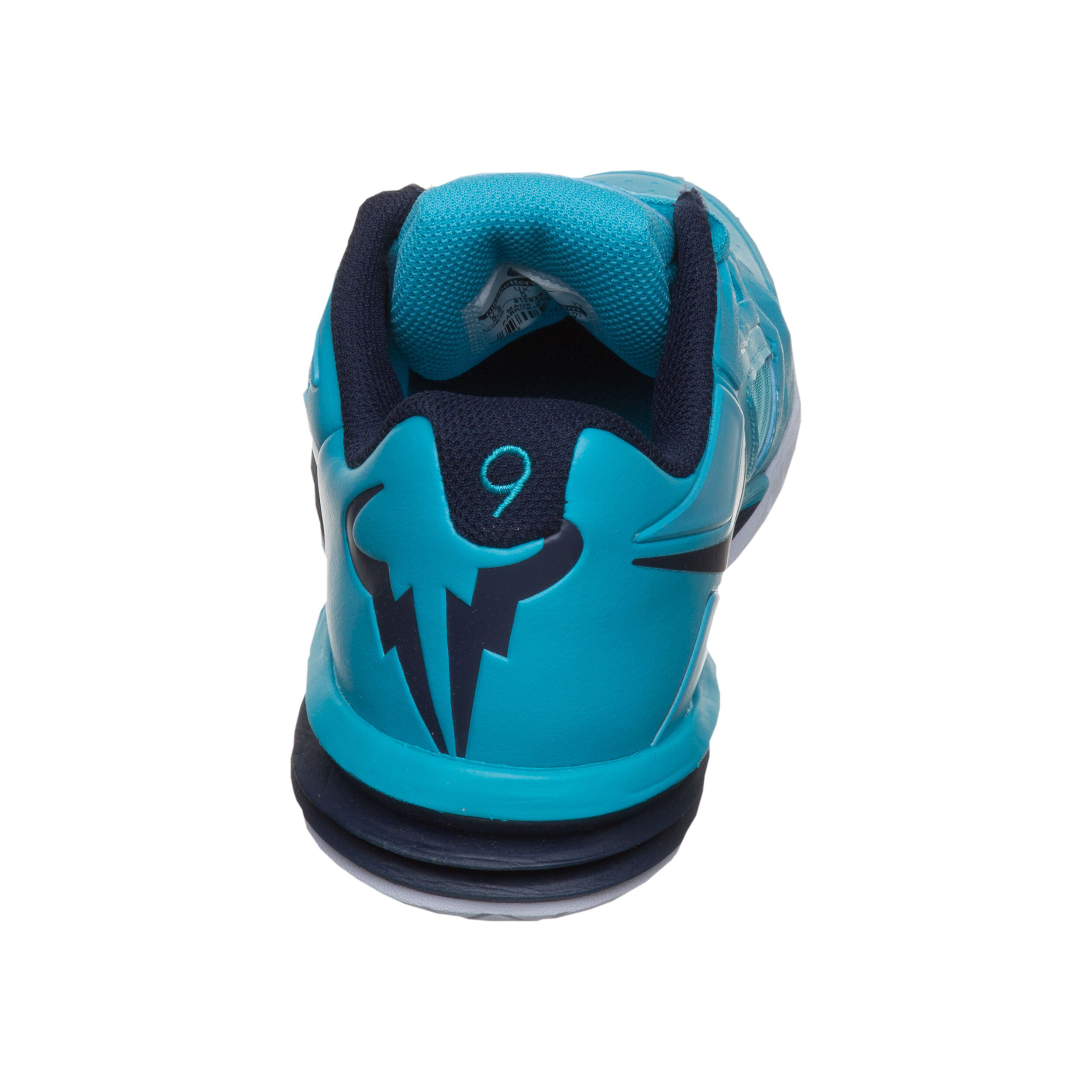 Nike Rafael Nadal Lunar Ballistec 1.5 LG Quickstrike Limited Edition Allcourtschuh Kinder Turkis Dunkelblau online kaufen Tennis Point CH