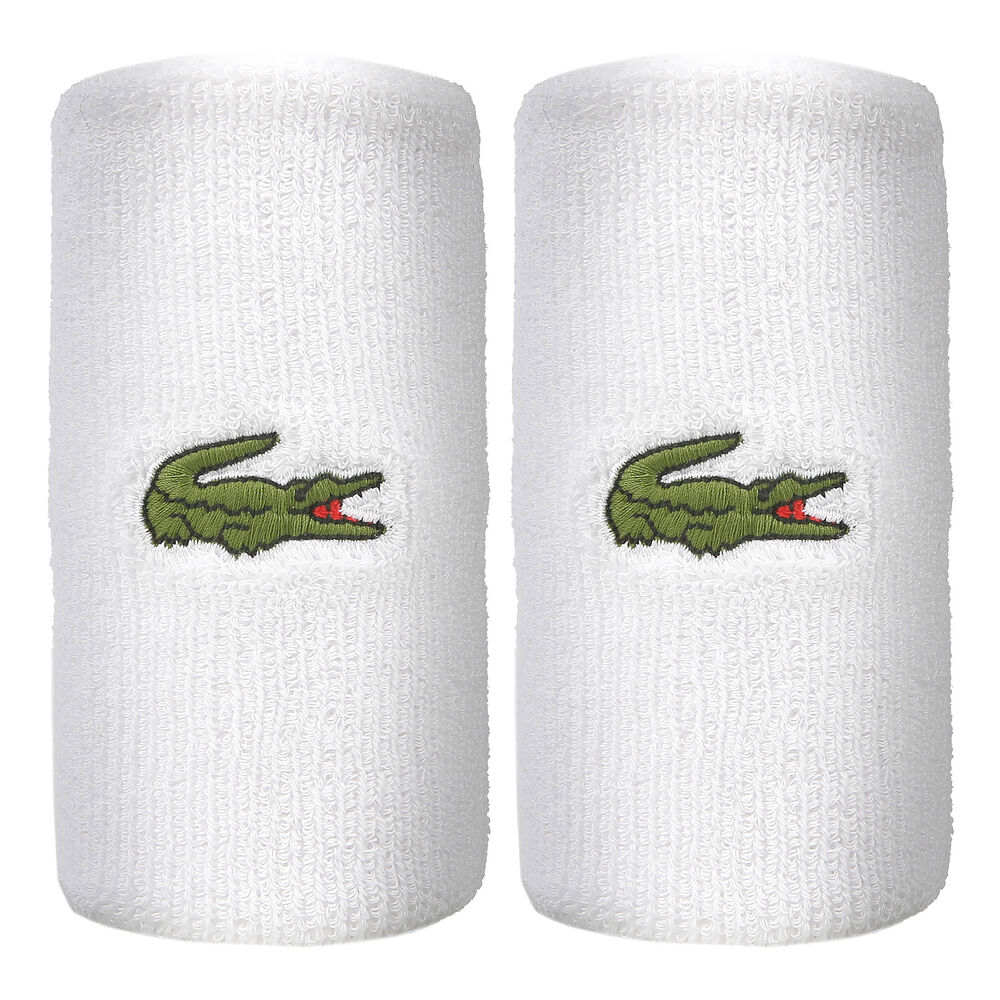 Lacoste Schweißband 2Er Pack - Weiß, Grün
