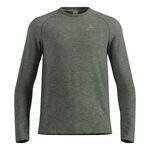 Odlo Bekleidung Odlo Essential Seamless Crew Neck Longsleeve Herren-oliv