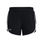 Under Armour Bekleidung Under Armour Fly By Elite 5in Shorts Damen-Schwarz,Wei&szlig;