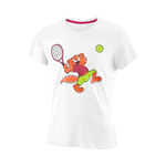Wilson Bekleidung Wilson Tabby Tech T-Shirt Mädchen-Weiß,Mehrfarbig