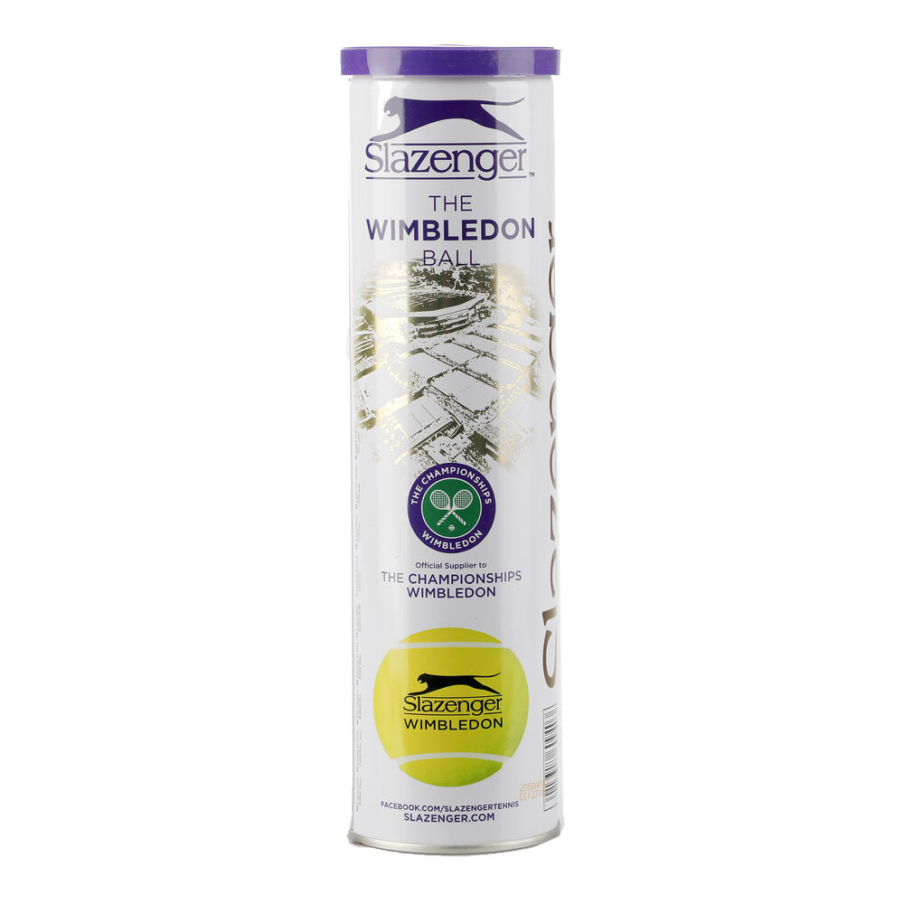 Slazenger Wimbledon 4er Dose