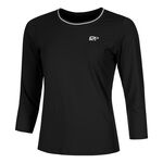 Racket Roots Bekleidung Racket Roots Teamline Longsleeve Damen-Schwarz
