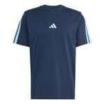 adidas T-Shirt adidas 3Stripes Tee T-Shirt Herren - dunkelblau, hellblau