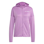 adidas Bekleidung adidas Terrex XPR Light Fleece Laufjacke Damen-Lila