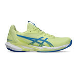 ASICS Tennisschuhe ASICS Solution Speed FF 3 Clay Sandplatzschuh Damen-Limette,Blau
