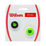 Wilson Schlägerzubehör Wilson Blade Pro Feel Blade Dämpfer 2er Pack-Schwarz,Grün