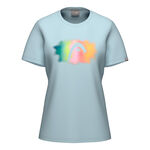 HEAD Bekleidung HEAD Lara T-Shirt Damen-hellblau