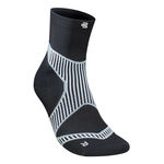Bauerfeind Bekleidung Bauerfeind Performance Mid Cut Laufsocken Damen-Schwarz,Weiß